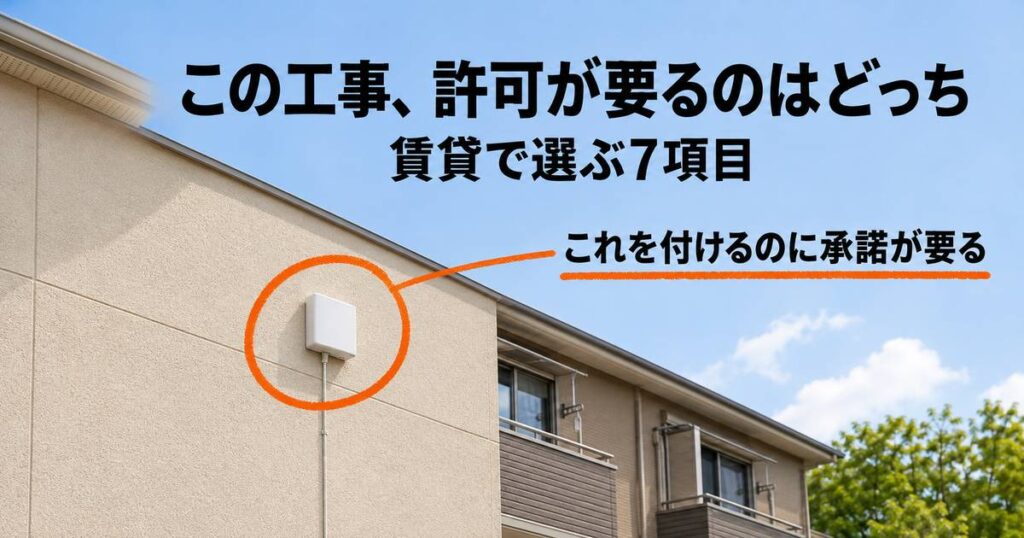 IIJmioひかりとNURO光はどっち？賃貸で許可が要るのは片方だけ