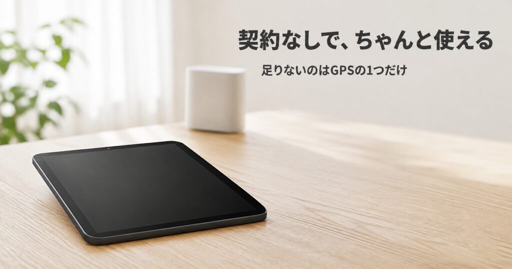 iPad 契約なし アイキャッチ