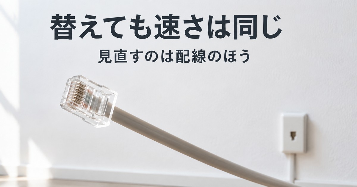 VH100-4ENの電話線と壁の差込口