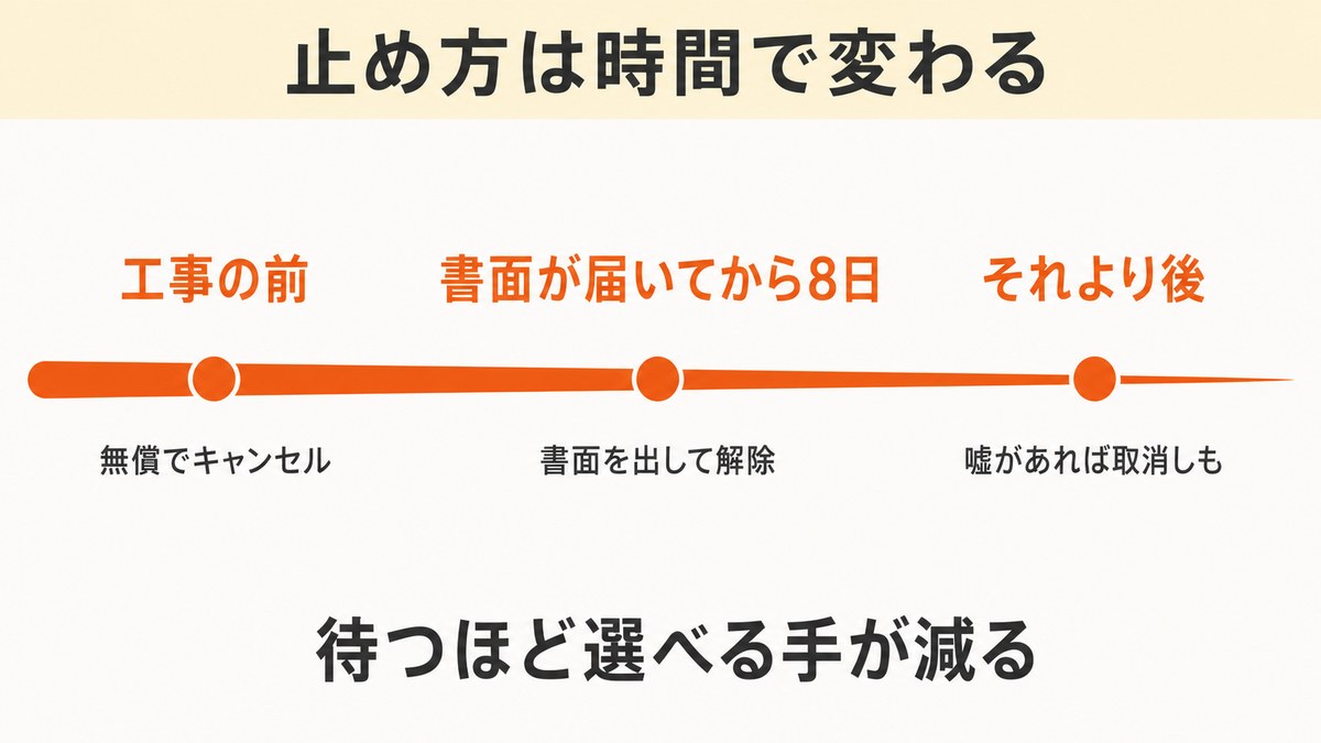 auひかりの勧誘電話で住所を教えてしまった後の止め方は3段階