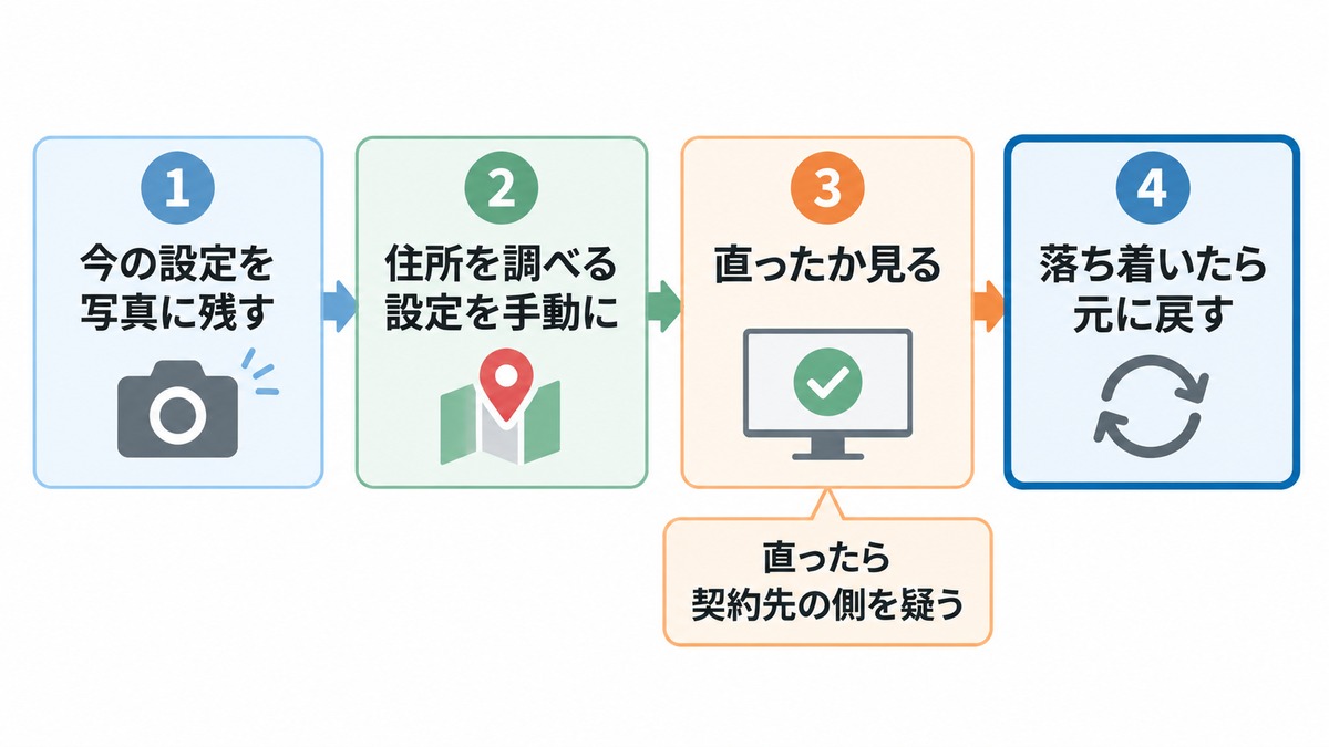 知恵袋で広まったスプラの通信エラー対策、DNS変更は一時的に使う