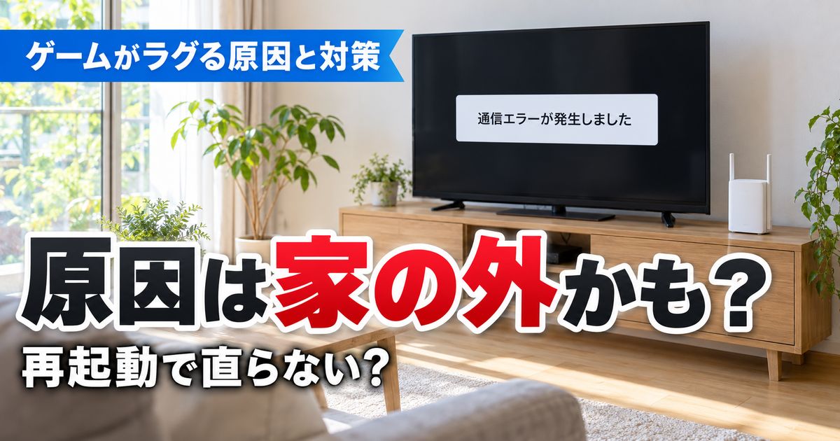 【まず確認】スプラの通信エラー多すぎは自分のせい?見分け方は3つ