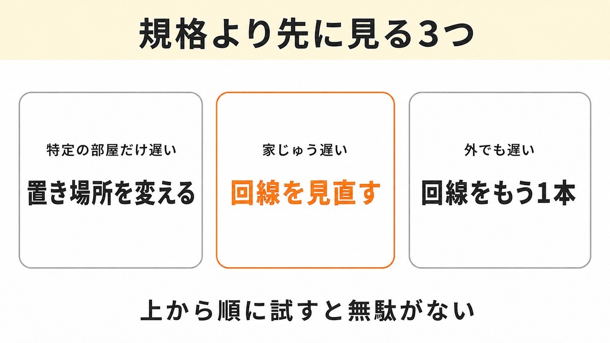 いま遅いならWi-Fi8を待っても変わらない